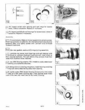 1991 Johnson Evinrude EI 60 Loop V Models 150, 175 outboards Service Repair Manual P/N 507950, Page 137