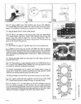 1991 Johnson Evinrude EI 60 Loop V Models 150, 175 outboards Service Repair Manual P/N 507950, Page 139