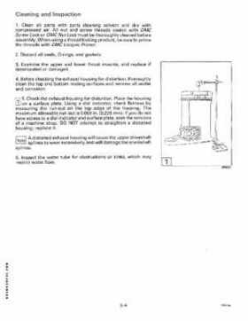 1991 Johnson Evinrude EI 60 Loop V Models 150, 175 outboards Service Repair Manual P/N 507950, Page 154