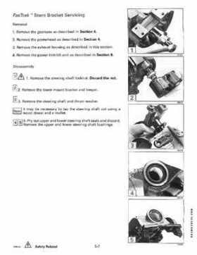 1991 Johnson Evinrude EI 60 Loop V Models 150, 175 outboards Service Repair Manual P/N 507950, Page 157