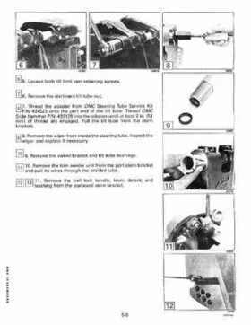 1991 Johnson Evinrude EI 60 Loop V Models 150, 175 outboards Service Repair Manual P/N 507950, Page 158