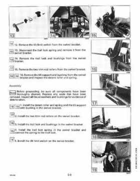 1991 Johnson Evinrude EI 60 Loop V Models 150, 175 outboards Service Repair Manual P/N 507950, Page 159
