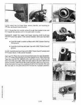 1991 Johnson Evinrude EI 60 Loop V Models 150, 175 outboards Service Repair Manual P/N 507950, Page 160