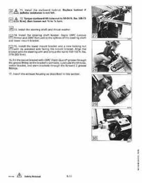 1991 Johnson Evinrude EI 60 Loop V Models 150, 175 outboards Service Repair Manual P/N 507950, Page 161