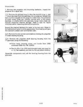 1991 Johnson Evinrude EI 60 Loop V Models 150, 175 outboards Service Repair Manual P/N 507950, Page 175