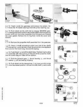 1991 Johnson Evinrude EI 60 Loop V Models 150, 175 outboards Service Repair Manual P/N 507950, Page 177