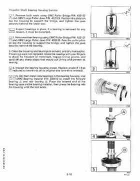 1991 Johnson Evinrude EI 60 Loop V Models 150, 175 outboards Service Repair Manual P/N 507950, Page 179