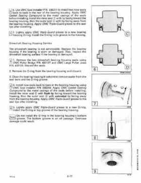 1991 Johnson Evinrude EI 60 Loop V Models 150, 175 outboards Service Repair Manual P/N 507950, Page 180