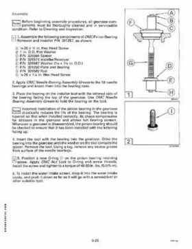 1991 Johnson Evinrude EI 60 Loop V Models 150, 175 outboards Service Repair Manual P/N 507950, Page 183