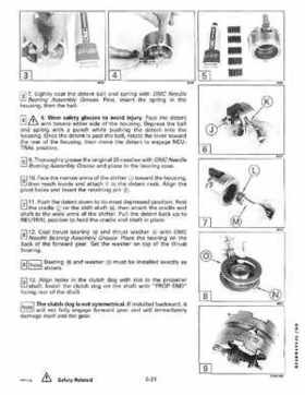 1991 Johnson Evinrude EI 60 Loop V Models 150, 175 outboards Service Repair Manual P/N 507950, Page 184