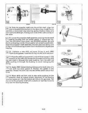 1991 Johnson Evinrude EI 60 Loop V Models 150, 175 outboards Service Repair Manual P/N 507950, Page 185
