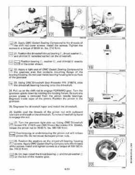 1991 Johnson Evinrude EI 60 Loop V Models 150, 175 outboards Service Repair Manual P/N 507950, Page 186