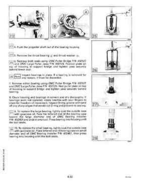 1991 Johnson Evinrude EI 60 Loop V Models 150, 175 outboards Service Repair Manual P/N 507950, Page 195