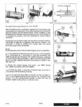 1991 Johnson Evinrude EI 60 Loop V Models 150, 175 outboards Service Repair Manual P/N 507950, Page 198