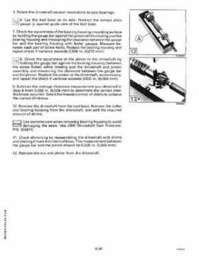 1991 Johnson Evinrude EI 60 Loop V Models 150, 175 outboards Service Repair Manual P/N 507950, Page 199