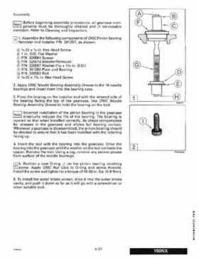 1991 Johnson Evinrude EI 60 Loop V Models 150, 175 outboards Service Repair Manual P/N 507950, Page 200