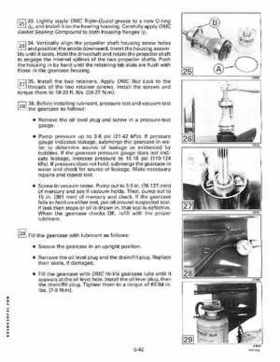 1991 Johnson Evinrude EI 60 Loop V Models 150, 175 outboards Service Repair Manual P/N 507950, Page 205