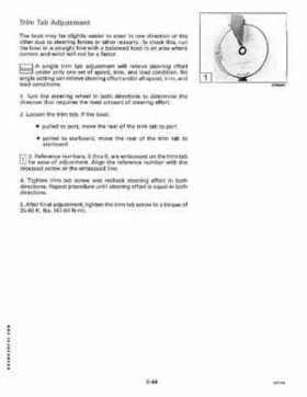 1991 Johnson Evinrude EI 60 Loop V Models 150, 175 outboards Service Repair Manual P/N 507950, Page 207
