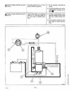 1991 Johnson Evinrude EI 60 Loop V Models 150, 175 outboards Service Repair Manual P/N 507950, Page 219