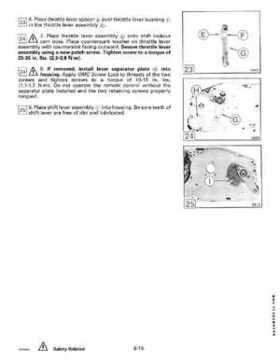 1991 Johnson Evinrude EI 60 Loop V Models 150, 175 outboards Service Repair Manual P/N 507950, Page 252
