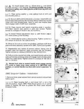 1991 Johnson Evinrude EI 60 Loop V Models 150, 175 outboards Service Repair Manual P/N 507950, Page 253