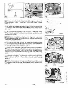 1991 Johnson Evinrude EI 60 Loop V Models 150, 175 outboards Service Repair Manual P/N 507950, Page 256