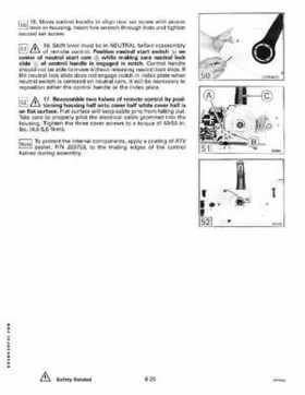 1991 Johnson Evinrude EI 60 Loop V Models 150, 175 outboards Service Repair Manual P/N 507950, Page 257