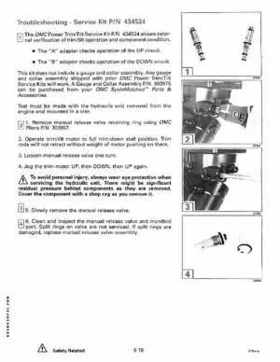 1991 Johnson Evinrude EI 60 Loop V Models 150, 175 outboards Service Repair Manual P/N 507950, Page 277