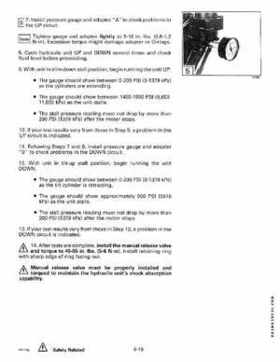 1991 Johnson Evinrude EI 60 Loop V Models 150, 175 outboards Service Repair Manual P/N 507950, Page 278