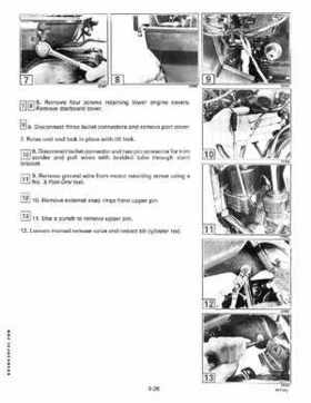 1991 Johnson Evinrude EI 60 Loop V Models 150, 175 outboards Service Repair Manual P/N 507950, Page 285