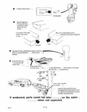 1991 Johnson Evinrude EI 60 Loop V Models 150, 175 outboards Service Repair Manual P/N 507950, Page 307