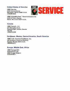 1991 Johnson Evinrude EI 60 Loop V Models 150, 175 outboards Service Repair Manual P/N 507950, Page 323