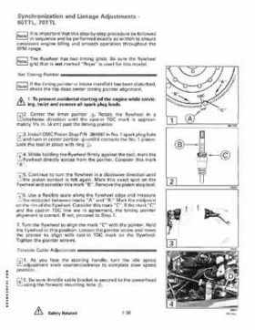1991 Johnson/Evinrude EI 60 thru 70 outboards Service Repair Manual P/N 507948, Page 44