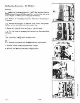 1991 Johnson/Evinrude EI 60 thru 70 outboards Service Repair Manual P/N 507948, Page 90