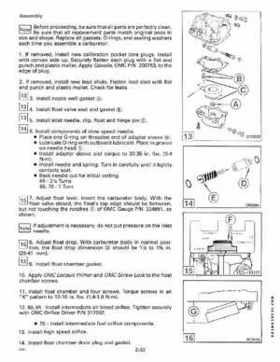 1991 Johnson/Evinrude EI 60 thru 70 outboards Service Repair Manual P/N 507948, Page 94