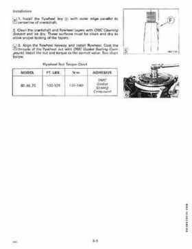 1991 Johnson/Evinrude EI 60 thru 70 outboards Service Repair Manual P/N 507948, Page 108