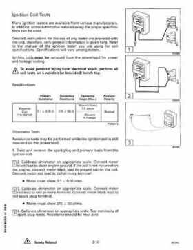 1991 Johnson/Evinrude EI 60 thru 70 outboards Service Repair Manual P/N 507948, Page 109