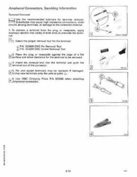 1991 Johnson/Evinrude EI 60 thru 70 outboards Service Repair Manual P/N 507948, Page 113