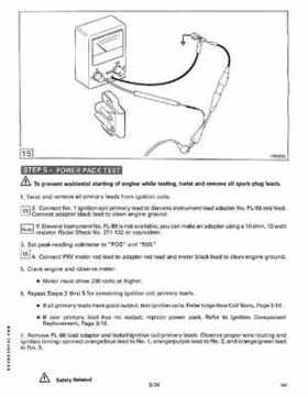1991 Johnson/Evinrude EI 60 thru 70 outboards Service Repair Manual P/N 507948, Page 133