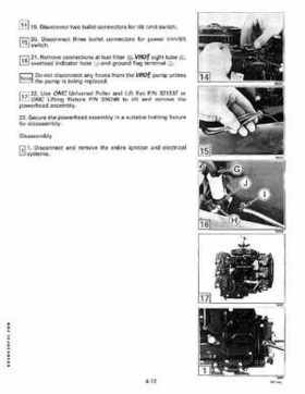 1991 Johnson/Evinrude EI 60 thru 70 outboards Service Repair Manual P/N 507948, Page 146