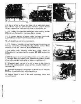 1991 Johnson/Evinrude EI 60 thru 70 outboards Service Repair Manual P/N 507948, Page 148