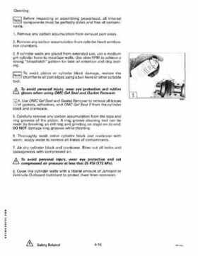 1991 Johnson/Evinrude EI 60 thru 70 outboards Service Repair Manual P/N 507948, Page 150