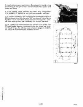 1991 Johnson/Evinrude EI 60 thru 70 outboards Service Repair Manual P/N 507948, Page 154