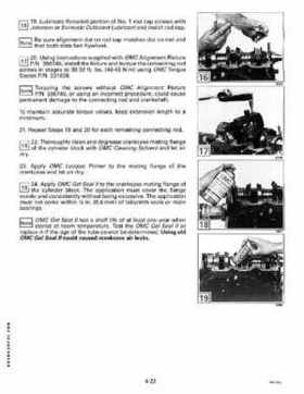 1991 Johnson/Evinrude EI 60 thru 70 outboards Service Repair Manual P/N 507948, Page 156