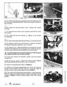 1991 Johnson/Evinrude EI 60 thru 70 outboards Service Repair Manual P/N 507948, Page 161
