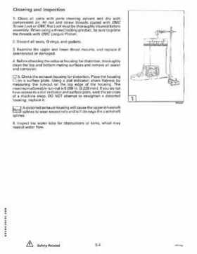 1991 Johnson/Evinrude EI 60 thru 70 outboards Service Repair Manual P/N 507948, Page 173
