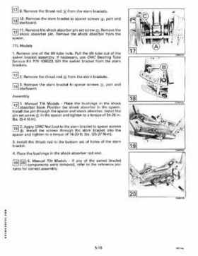 1991 Johnson/Evinrude EI 60 thru 70 outboards Service Repair Manual P/N 507948, Page 179