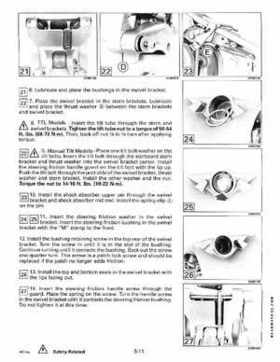 1991 Johnson/Evinrude EI 60 thru 70 outboards Service Repair Manual P/N 507948, Page 180