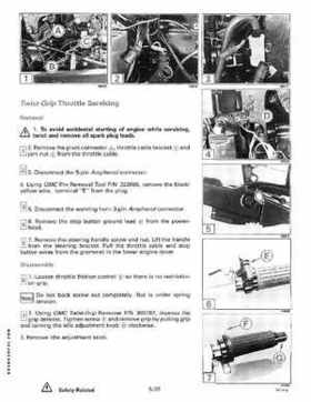 1991 Johnson/Evinrude EI 60 thru 70 outboards Service Repair Manual P/N 507948, Page 189