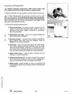 1991 Johnson/Evinrude EI 60 thru 70 outboards Service Repair Manual P/N 507948, Page 197